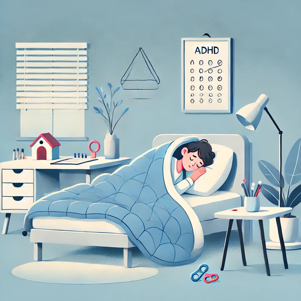 加重被毯對ADHD兒童睡眠問題的幫助