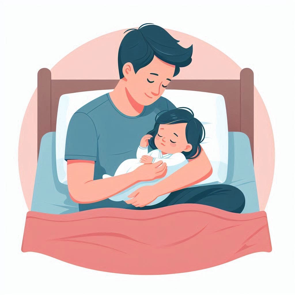 夜晚英雄：爸爸參與育兒如何改善全家睡眠
